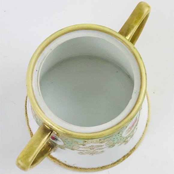🅾️SOLD🅾️Noritake HandPainted Japan Sugar Bowl Go - Picture 7 of 9